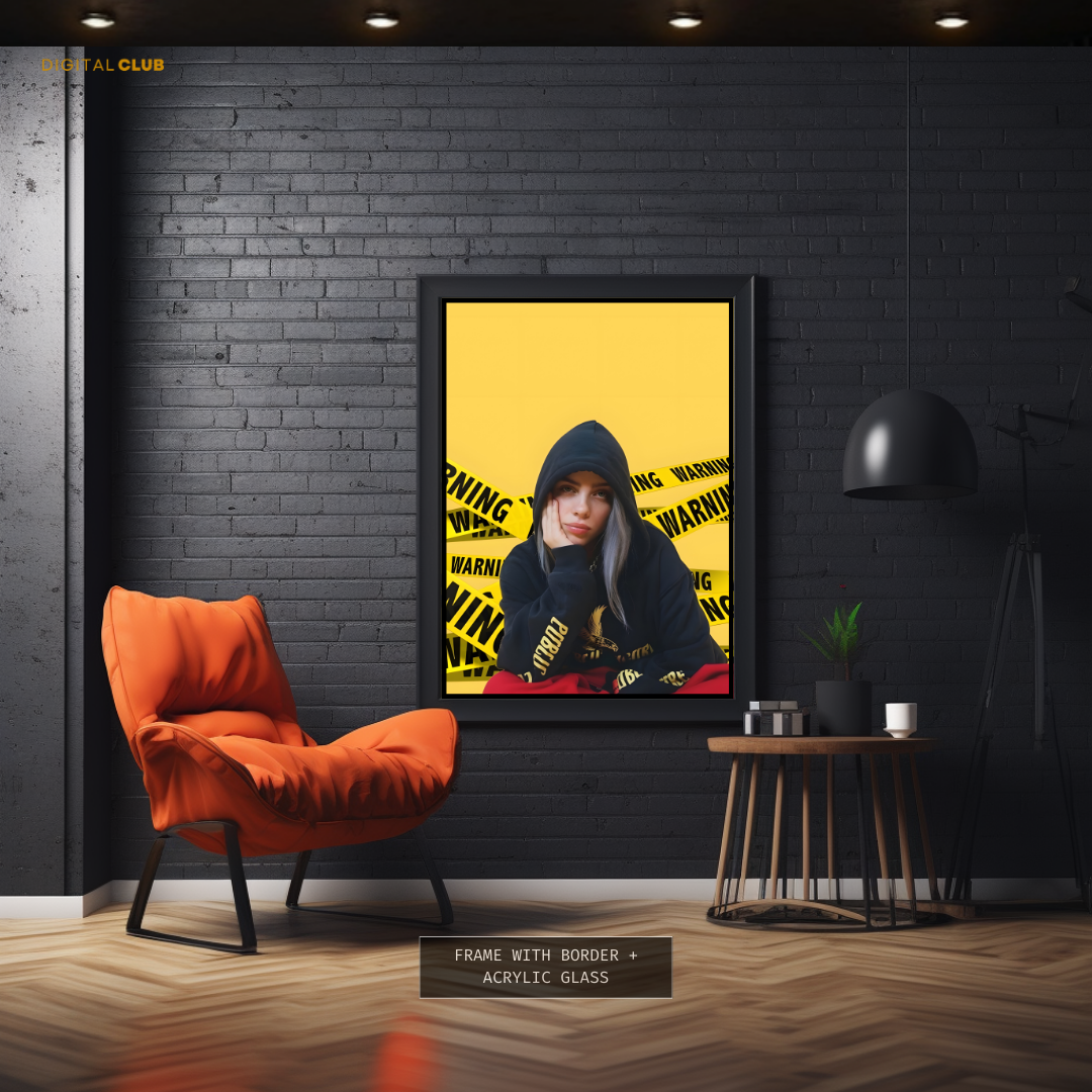 Billie Eilish - Music Artist - Premium Wall Art