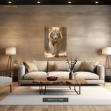 White Tiger - Animal & Wildlife Premium Wall Art