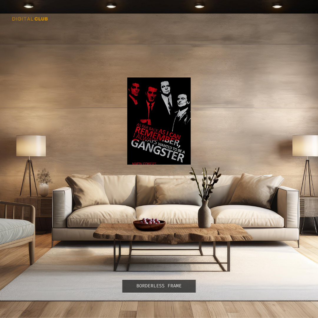 GoodFellas Movie Quote Premium Wall Art