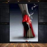 Red Heels - Artwork - Premium Wall Art