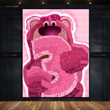 Lotso - Kids Artwork - Premium Wall Art