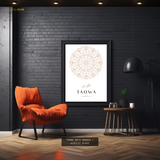 TAQWA Piety Floral Islamic Premium Wall Art