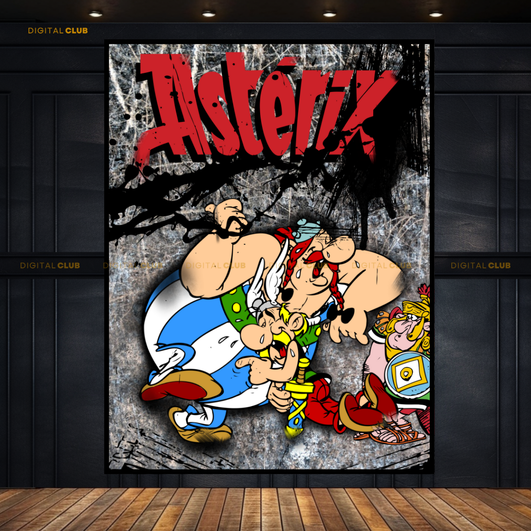 Asterix - Pop ART - Premium Wall Art