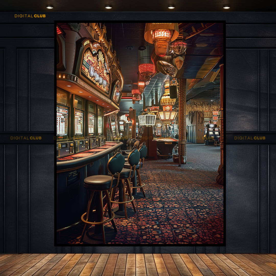 Casino Premium Wall Art