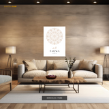 TAQWA Piety Floral Islamic Premium Wall Art