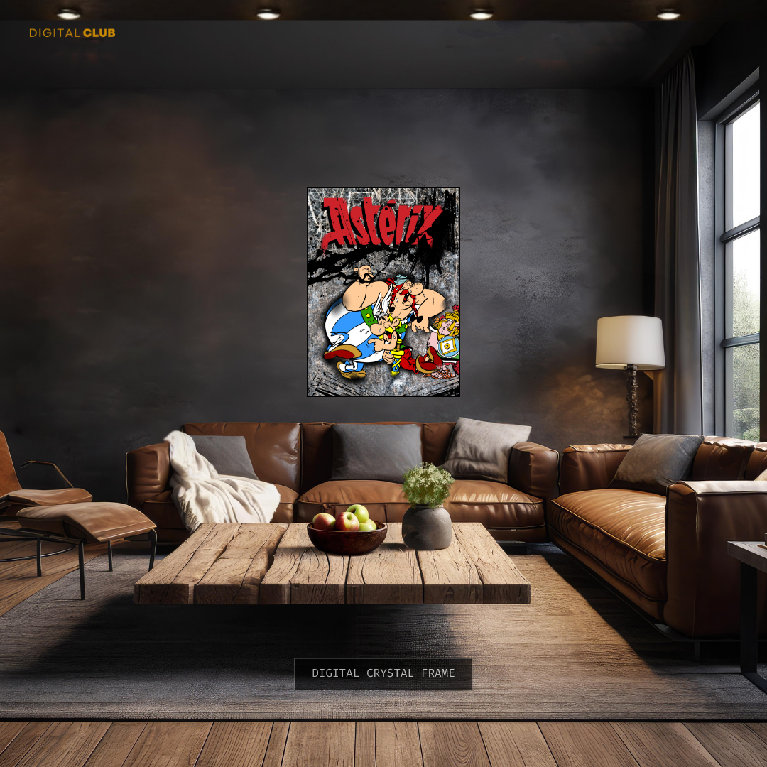 Asterix - Pop ART - Premium Wall Art