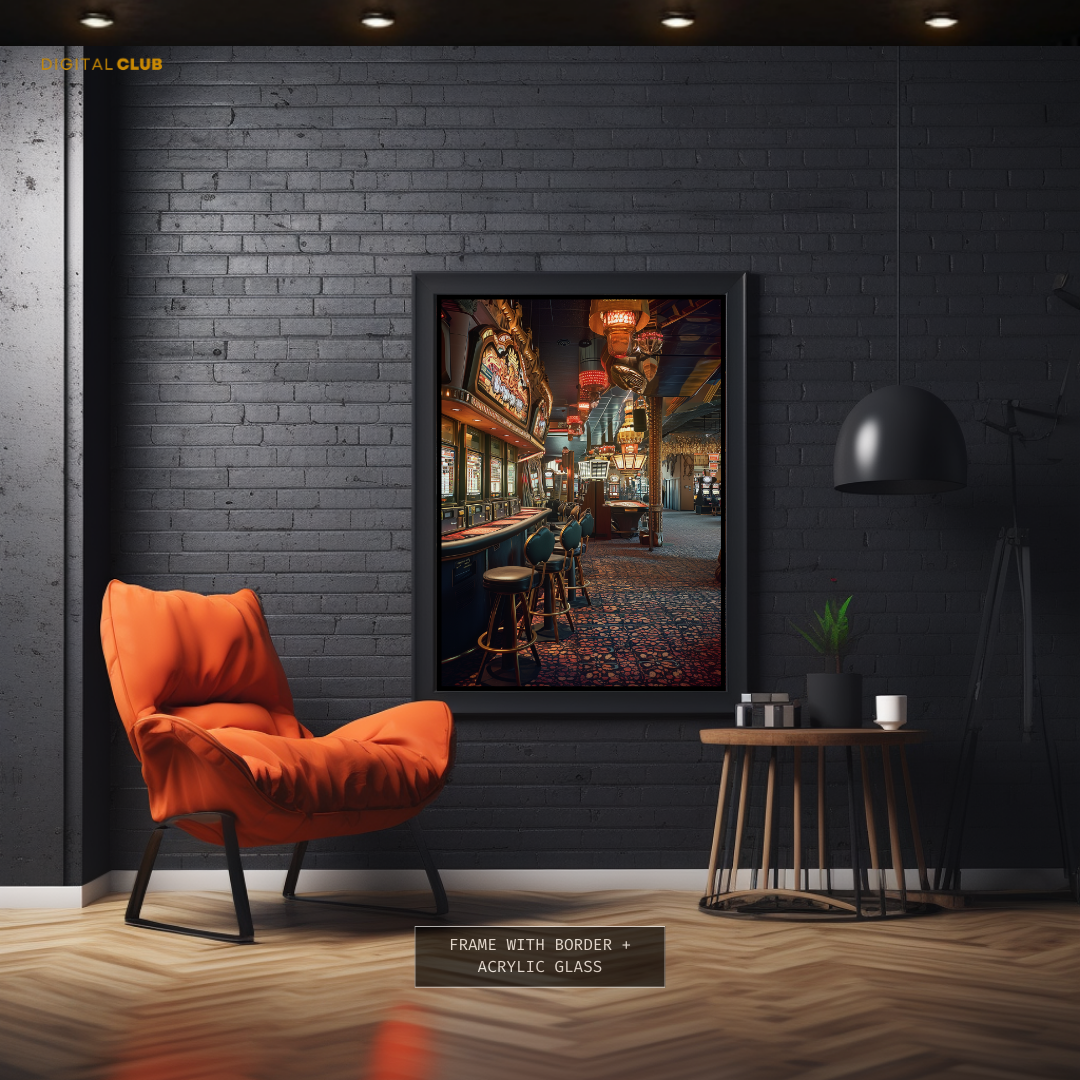 Casino Premium Wall Art