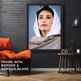 Benazir Bhutto 2 - Pakistan - Premium Wall Art