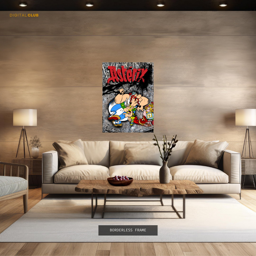 Asterix - Pop ART - Premium Wall Art