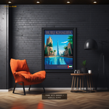 Burj Khalifa Dubai Premium Wall Art