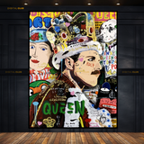 Queen - Pop ART - Premium Wall Art