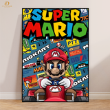 Super Mario - Movie & TV Shows - Premium Wall Art