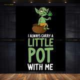 Mr Green Weed Artwork Premium Wall Art