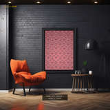 LV Seamless Pattern - Premium Wall Art