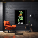 Mr Green Weed Artwork Premium Wall Art