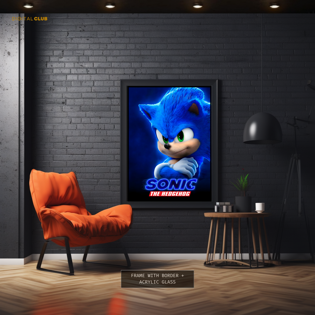 Sonic The Hedgehog Movie Premium Wall Art