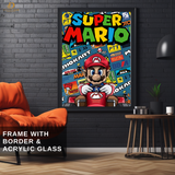 Super Mario - Movie & TV Shows - Premium Wall Art