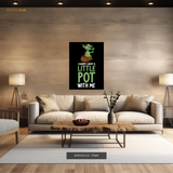 Mr Green Weed Artwork Premium Wall Art