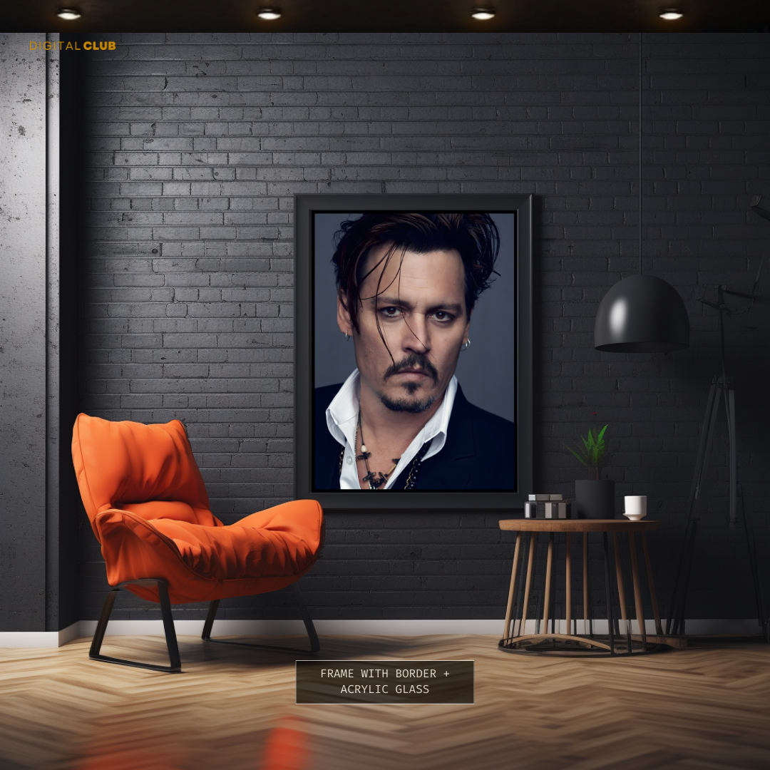 Johnny Depp Premium Wall Art