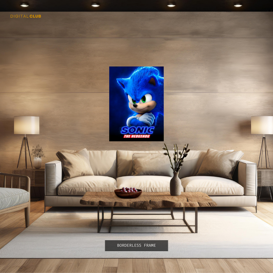 Sonic The Hedgehog Movie Premium Wall Art