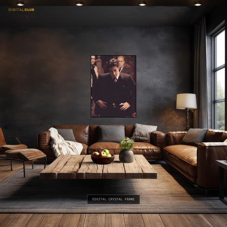 The Godfather Michael Corleone Artwork Premium Wall Art