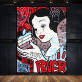 Snow White - Pop ART - Premium Wall Art