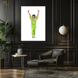 Imran Khan - Cricket - Premium Wall Art