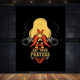 Say Your Prayers - Looney Tunes - Premium Wall Art