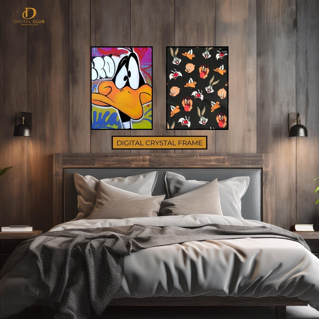 Daffy Duck - 2 Panel Wall Art