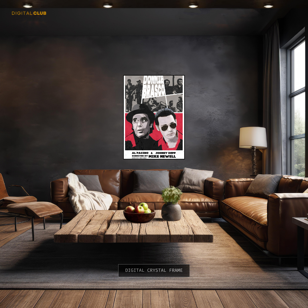 Donnie Brasco AlPacino Movie Premium Wall Art