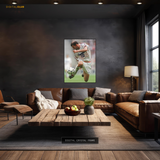 Zidane France Football Legend Premium Wall Art