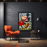 Mickey Mouse - Artwork - Premium Wall Art