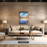 Plaza De Espana Spain Premium Wall Art