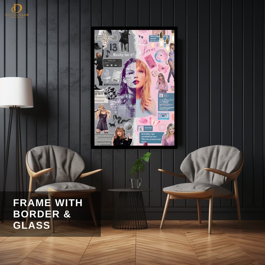 Taylor Swift 1 - Music Artist - Premium Wall Art