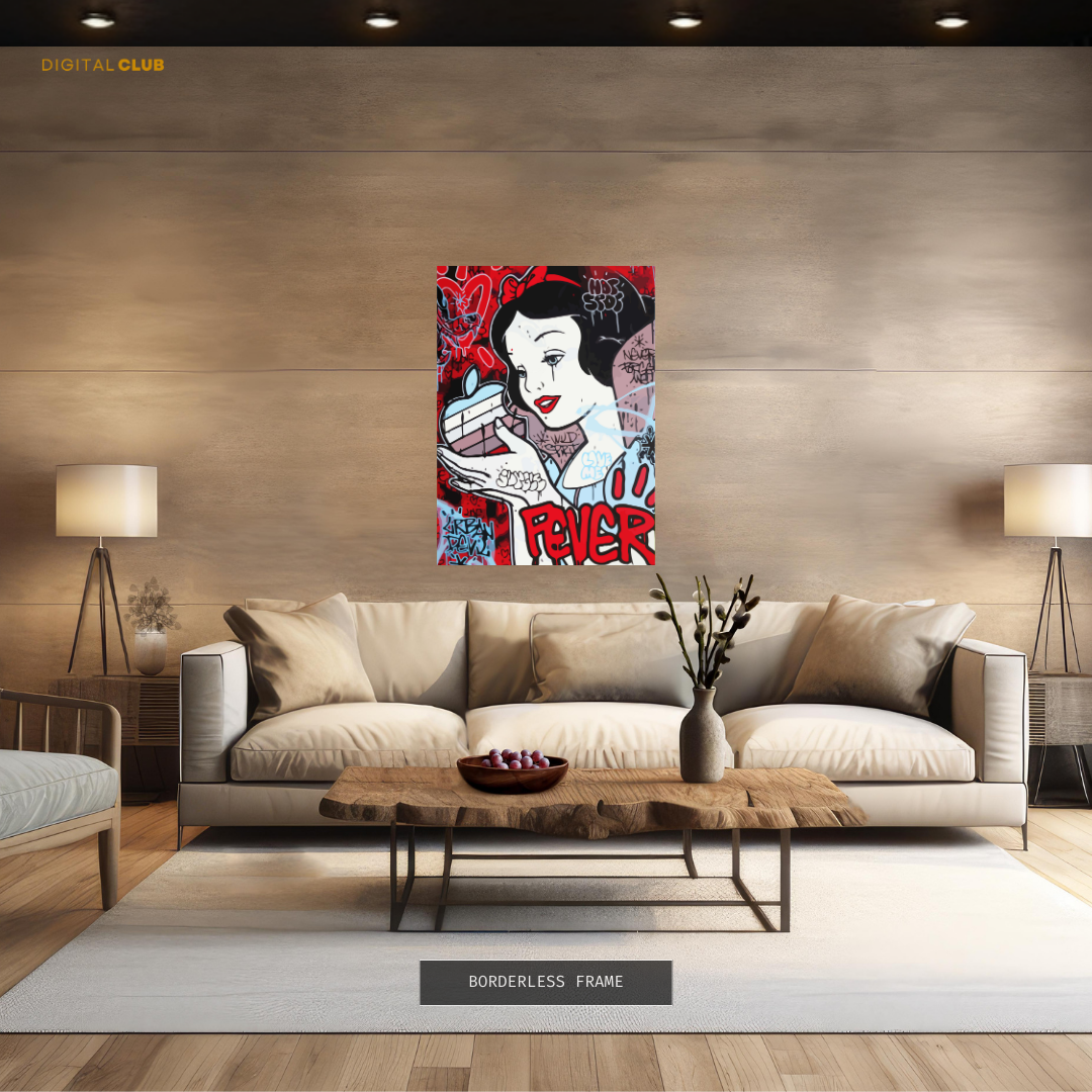 Snow White - Pop ART - Premium Wall Art