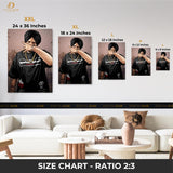 Sidhu Moose Wala - Premium Wall Art