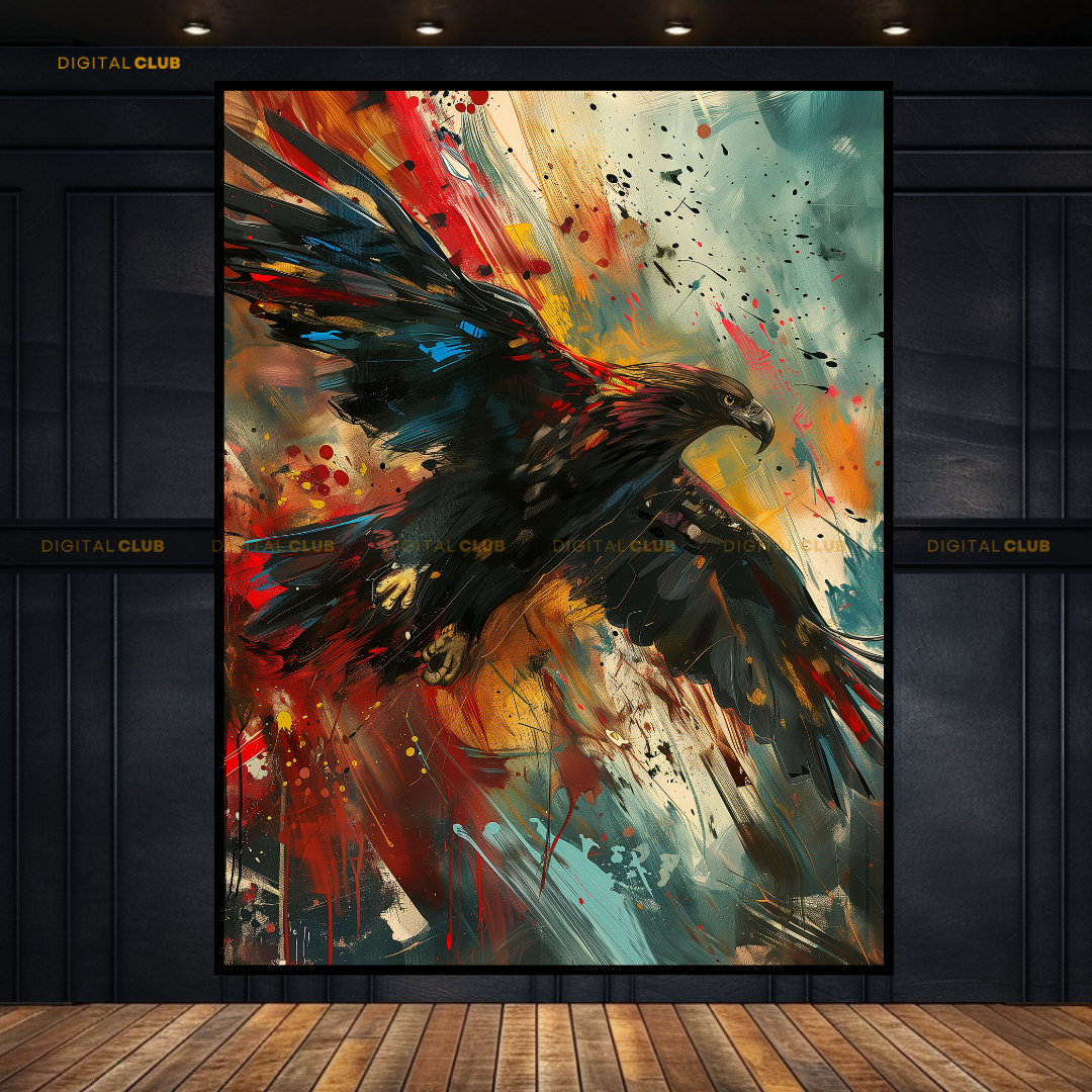 Eagle Artwork - Animal & Wildlife Premium Wall Art