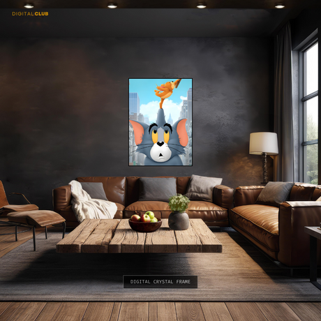 Tom & Jerry Cartoon Premium Wall Art