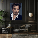 Johnny Depp - Premium Wall Art