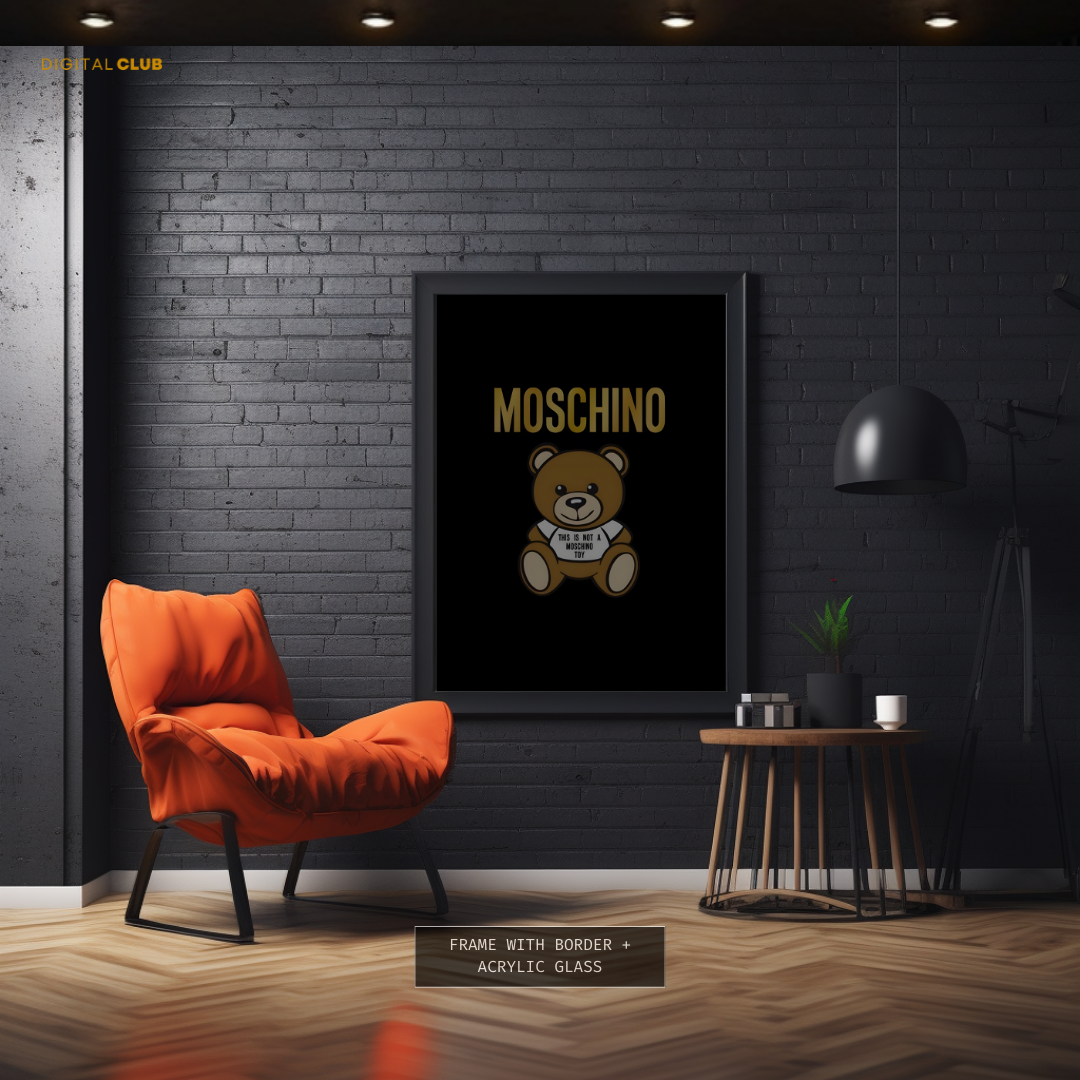 Moschino - Artwork - Premium Wall Art