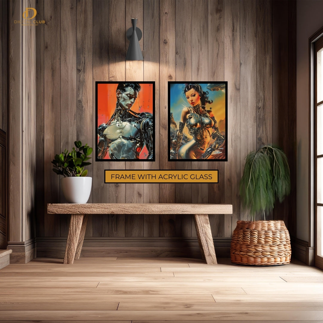 Japanese Artwork 1 - 2 Panel Wall Art