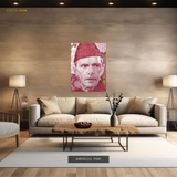 Quaid-e-Azam Pakistan Rupee Premium Wall Art