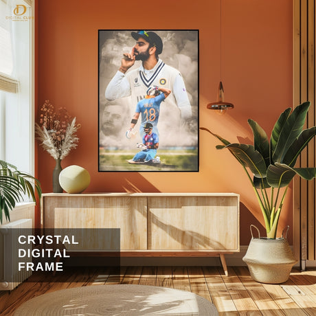 Virat Kohli 2 - Cricket - Premium Wall Art