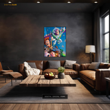 Toy Story - Cartoon Artwork - Premium Wall Art