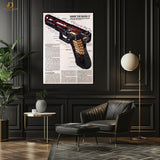 Glock 17 - Premium Wall Art