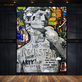 Rockstar - Pop ART - Premium Wall Art