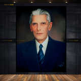 Quaid-e-Azam Pakistans Founder Premium Wall Art