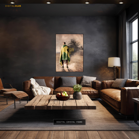 Usain Bolt Jamaica Premium Wall Art