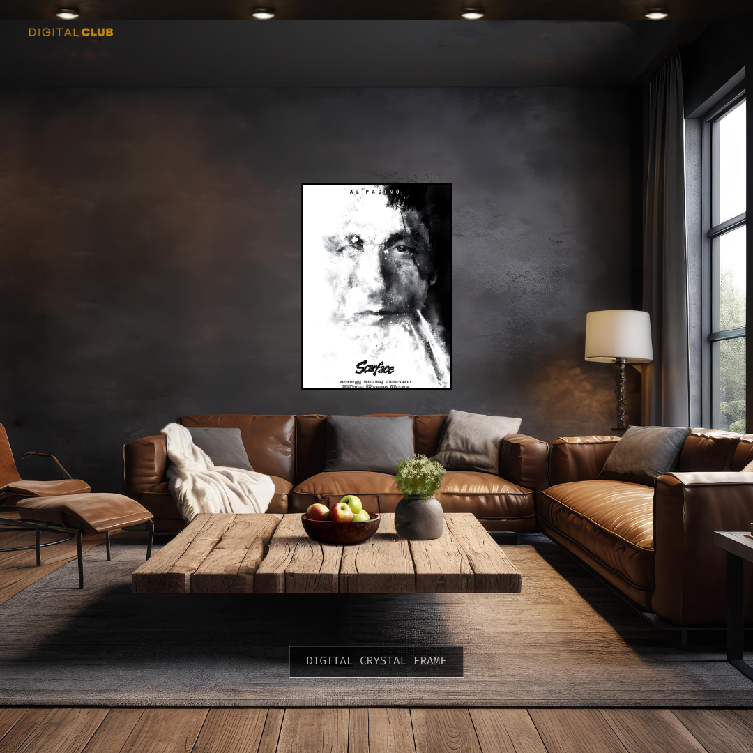 Scarface TM Cocaine Movie Premium Wall Art