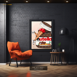 Nutella x LV - Artwork - Premium Wall Art